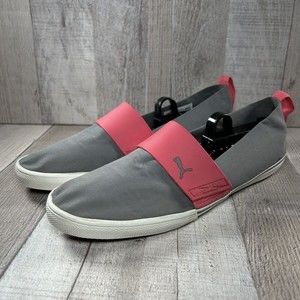 Puma El Rey Slip On Women's Casual Shoes Sneakers Gray Size 10